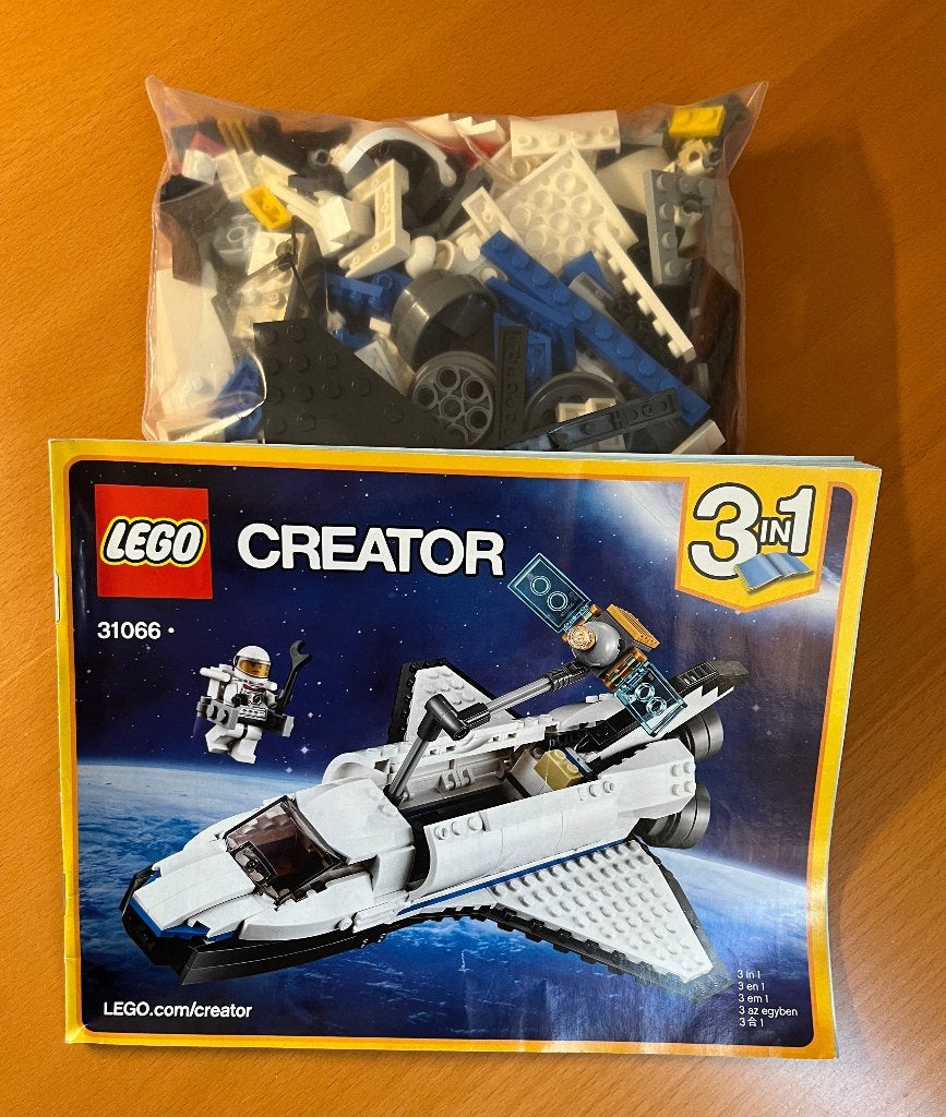 Lego Creator: Space Shuttle Verkenner (31066), Lego, Ophalen of Verzenden, Compleet, Zo goed als nieuw