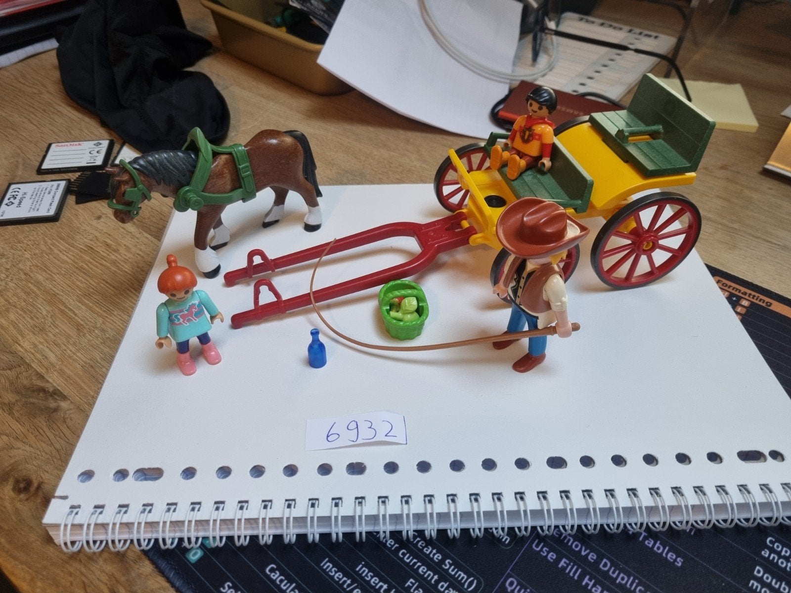 Playmobil 6932 Paard en Koets met Figuren - Set 6932, Ophalen of Verzenden, Zo goed als nieuw, Jongen of Meisje