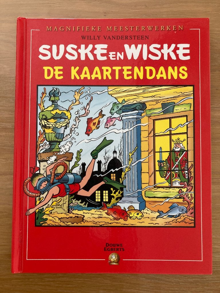 Suske en Wiske - De Kaartendans (harde kaft), Willy Vandersteen, Eén stripboek, Ophalen of Verzenden, Zo goed als nieuw