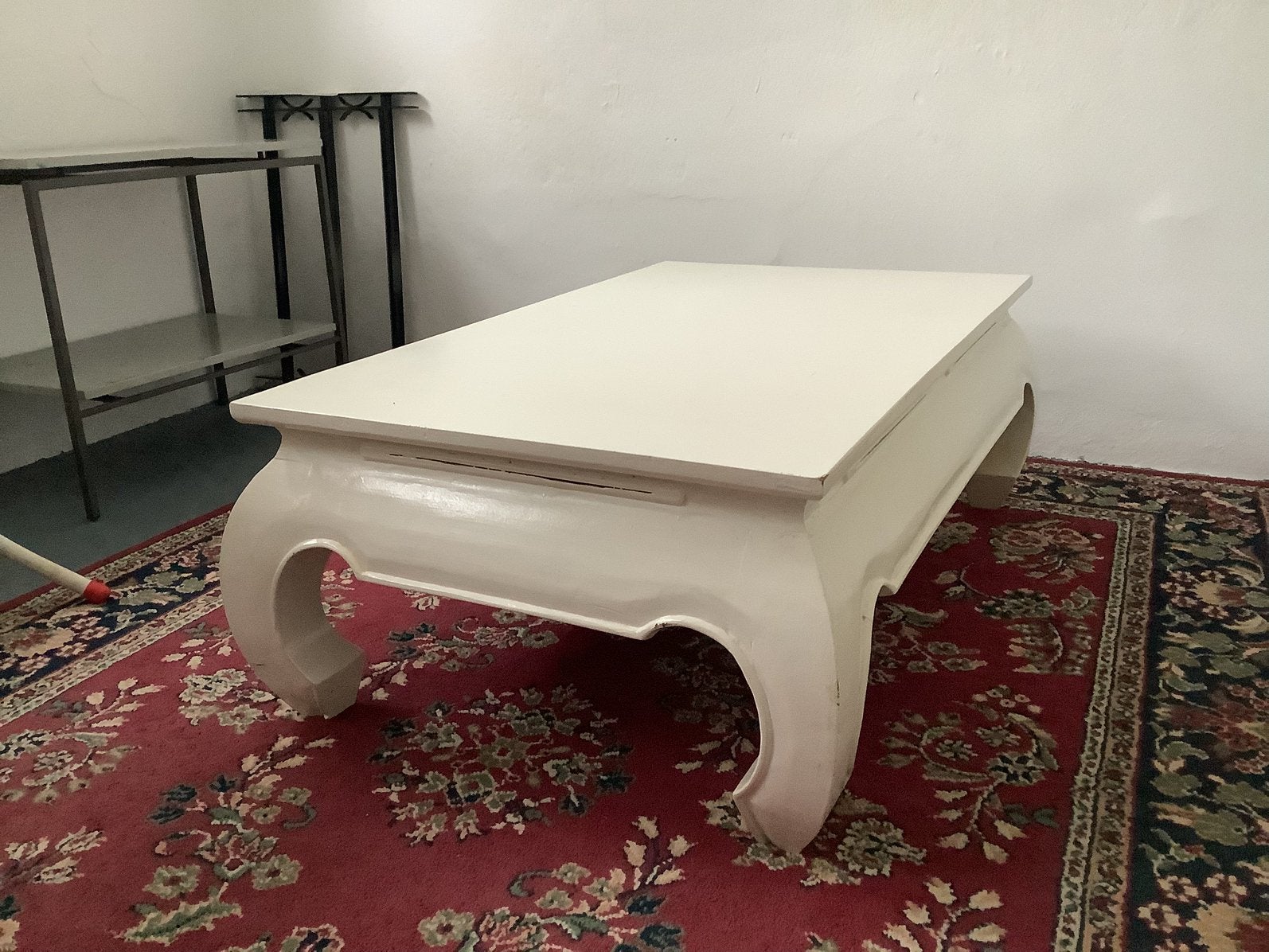Prachtige opiumtafel rechthoekig, Ophalen, Gebruikt, 100 tot 150 cm, 50 tot 100 cm