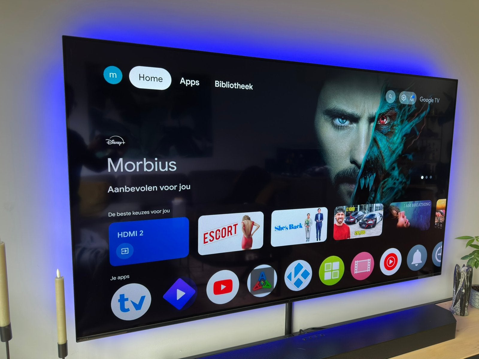 Sony XR-65A84K OLED 65 inch – Nieuwstaat – Dolby Vision, Ophalen, 120 Hz, Zo goed als nieuw, Sony