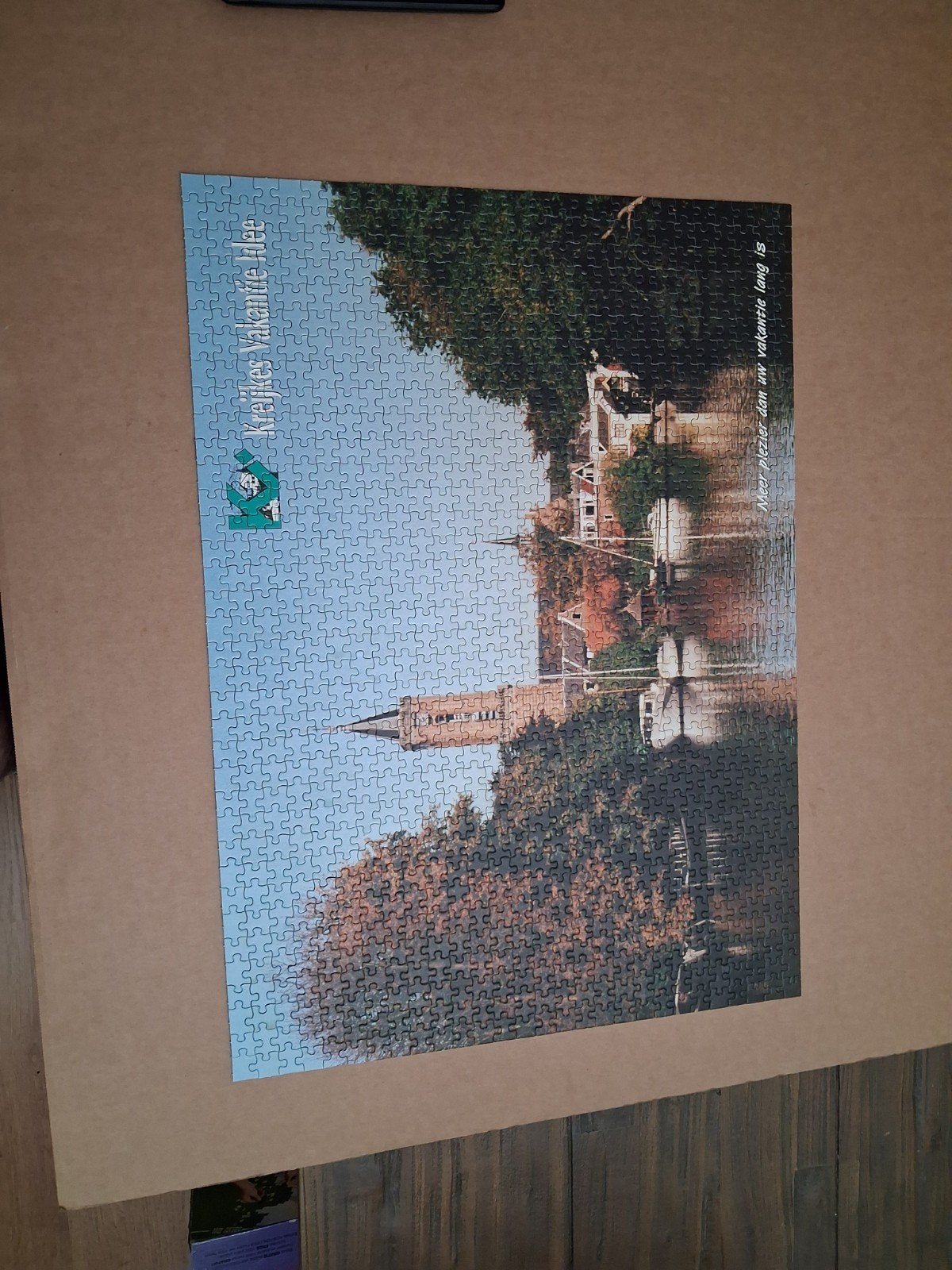 Puzzel 1000st te koop, Ophalen of Verzenden, 500 t/m 1500 stukjes, Gebruikt, Legpuzzel
