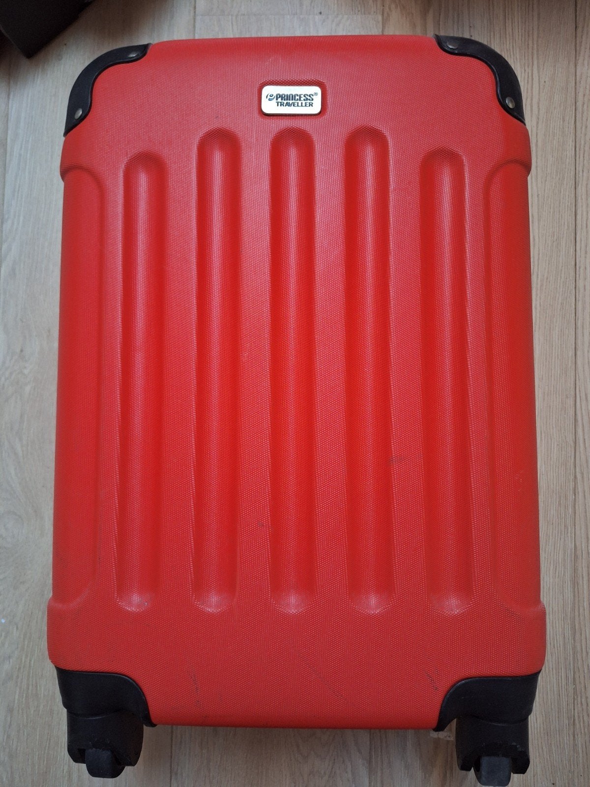Princess Traveller Handbagage Koffer Trolley Rood, Ophalen of Verzenden, Gebruikt, Wieltjes