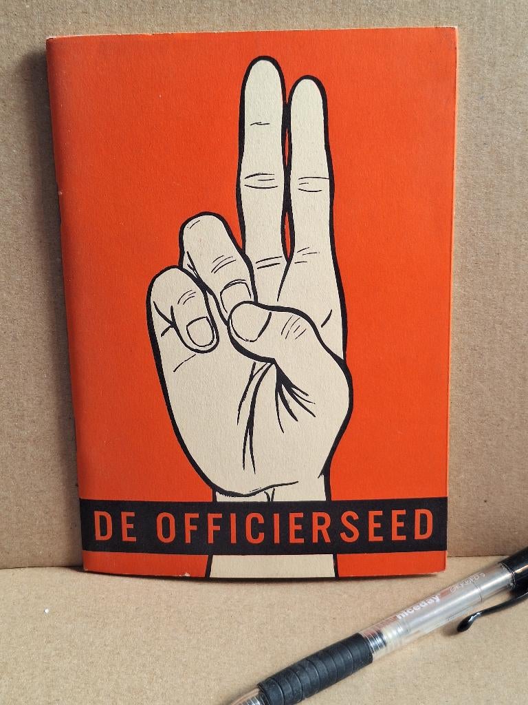 de  officierseed, Ophalen of Verzenden, Tweede Wereldoorlog, Gelezen, Overige onderwerpen