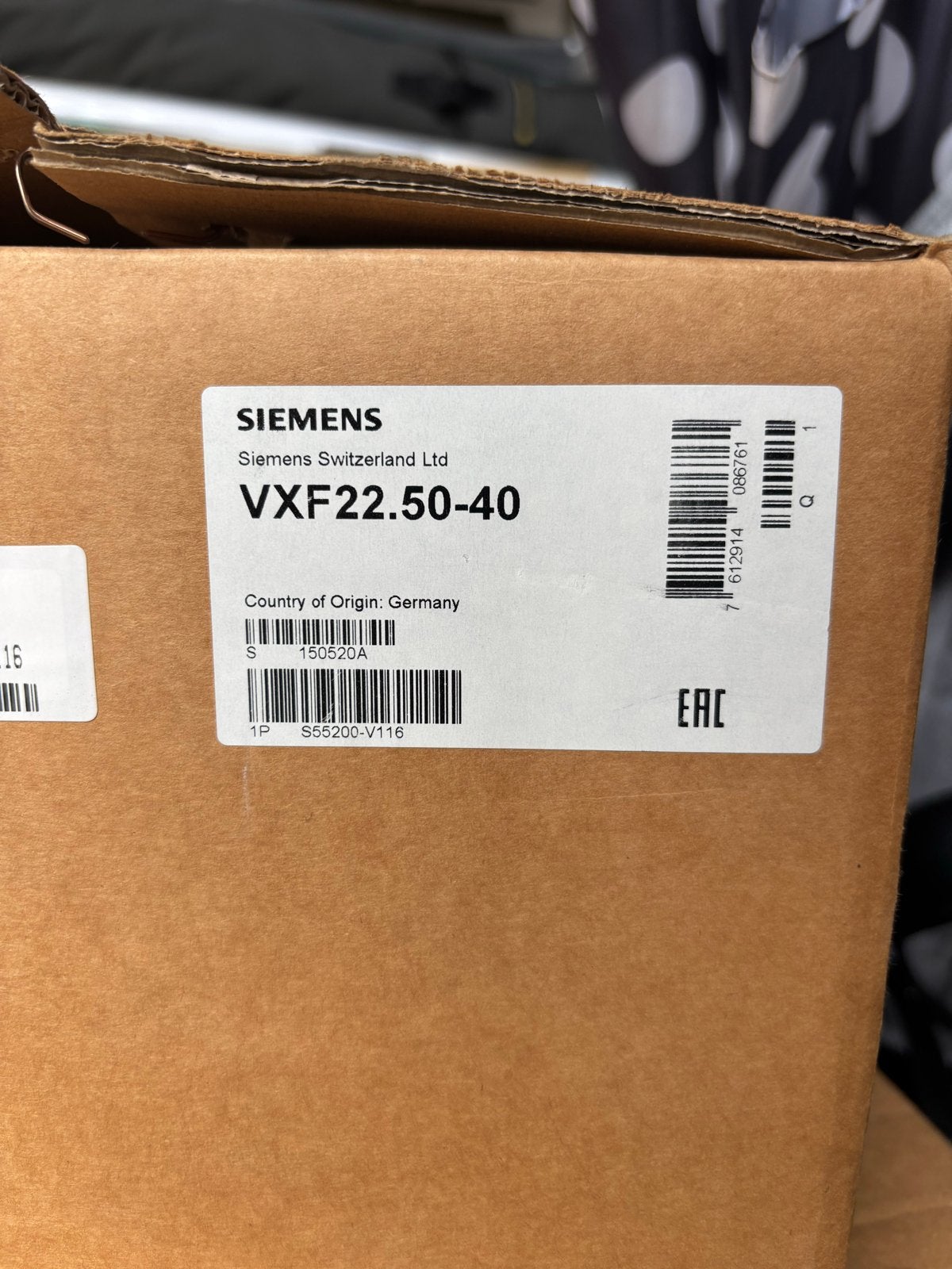 Siemens VXF22.50-40 3-wegafsluiter DN50 Kvs 40, Ophalen of Verzenden, Nieuw, Overige typen