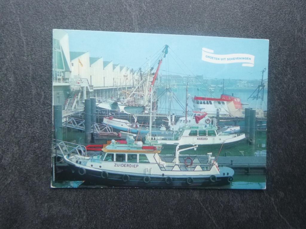 Scheveningen, haven /boten Zuiderdiep, Verzenden, 1980 tot heden, Ongelopen, Zuid-Holland