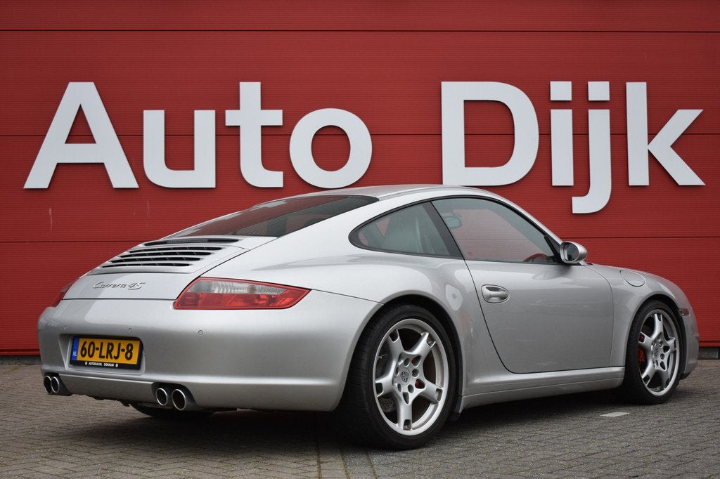 Porsche 911 3.8 Carrera 4S Bi-Xenon | Vol leder interieur |, Auto's, Gebruikt, Zwart, 4 stoelen, Leder