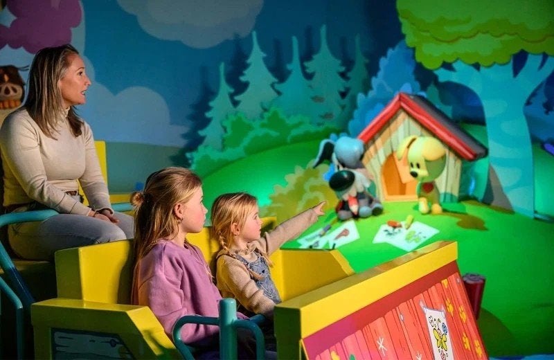 Woezel en Pip tovertuin 3 kaartjes
