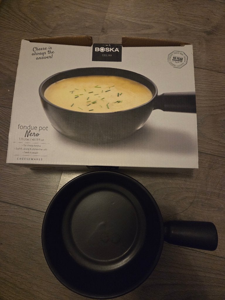 Fonduepan, Ophalen of Verzenden, Zo goed als nieuw, Gas, Fonduepan