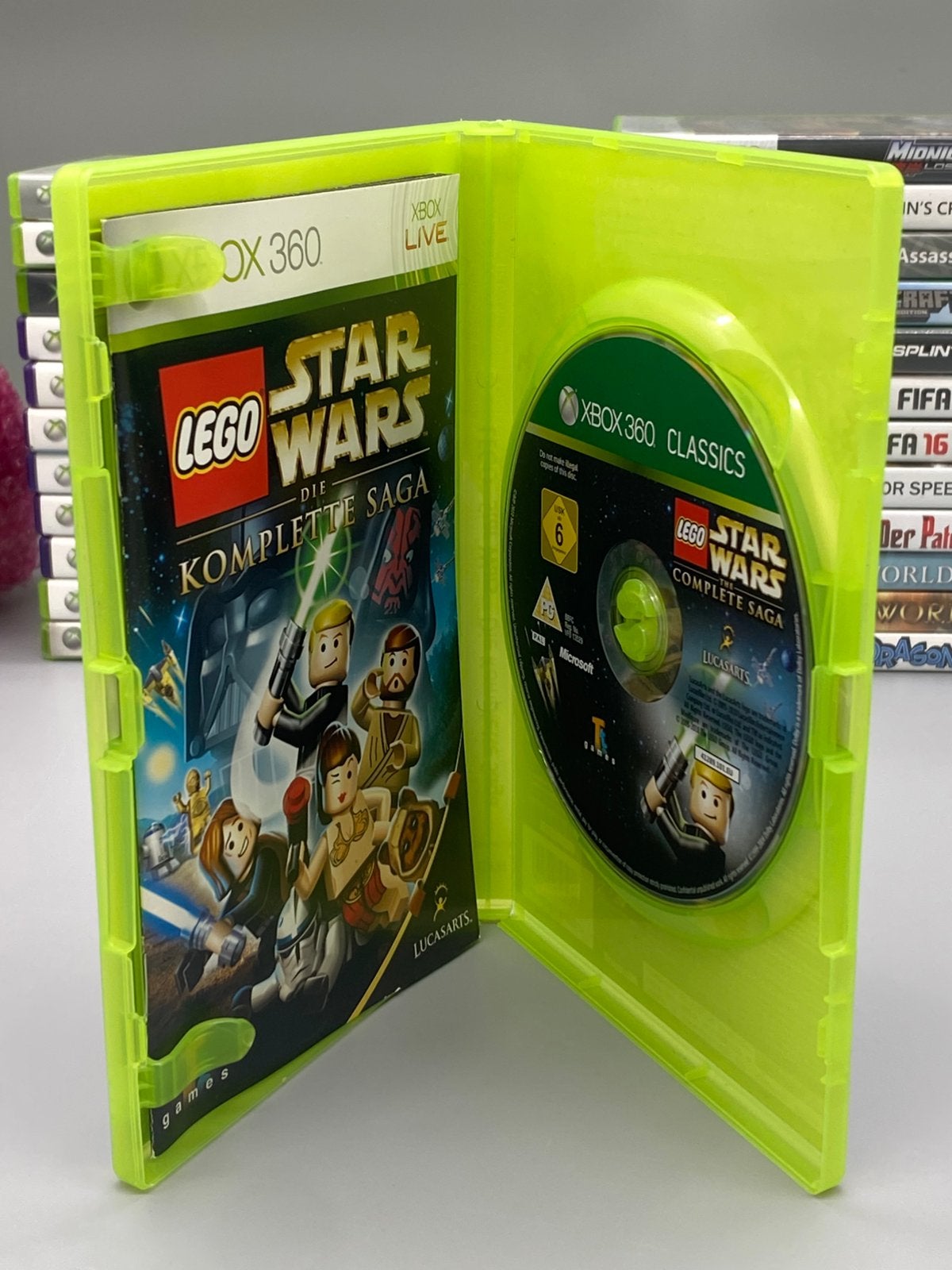 LEGO Star Wars: The Complete Saga voor de Xbox 360., Avontuur en Actie, 1 speler, Www.lucasarts.com, Ophalen of Verzenden