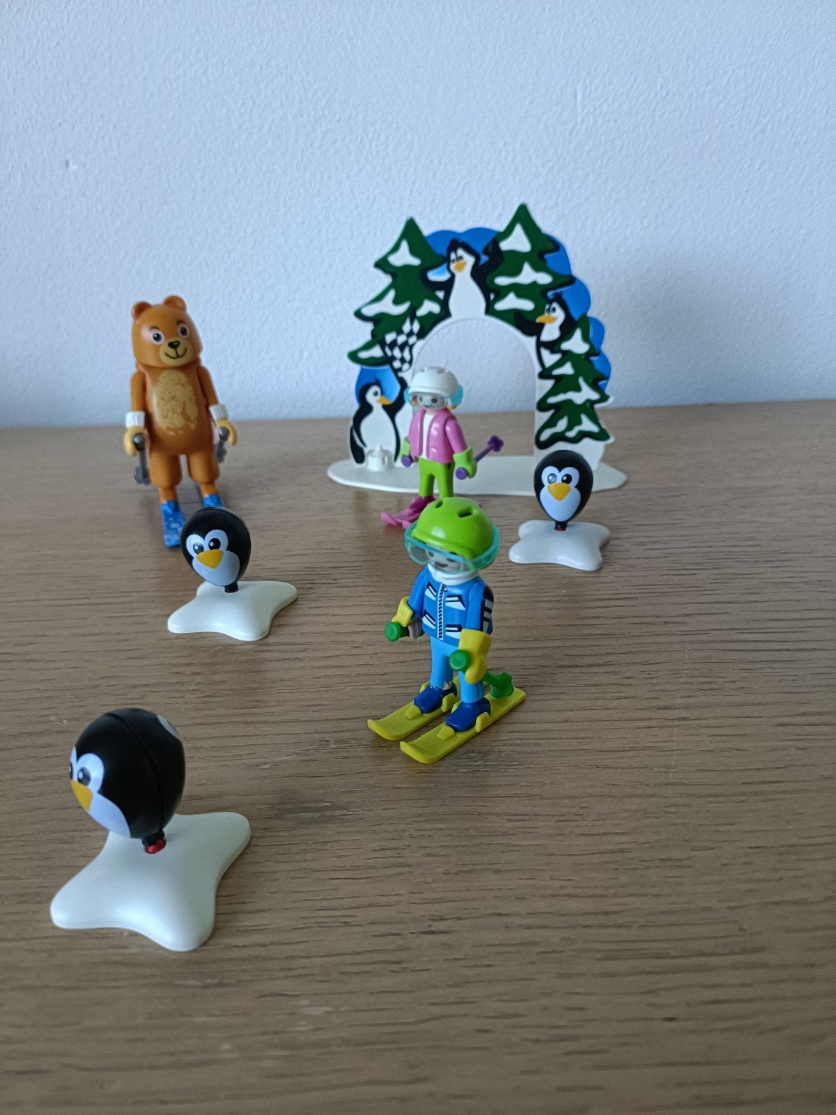 Playmobil Skischool, Complete set, Zo goed als nieuw, Figuren, Family fun