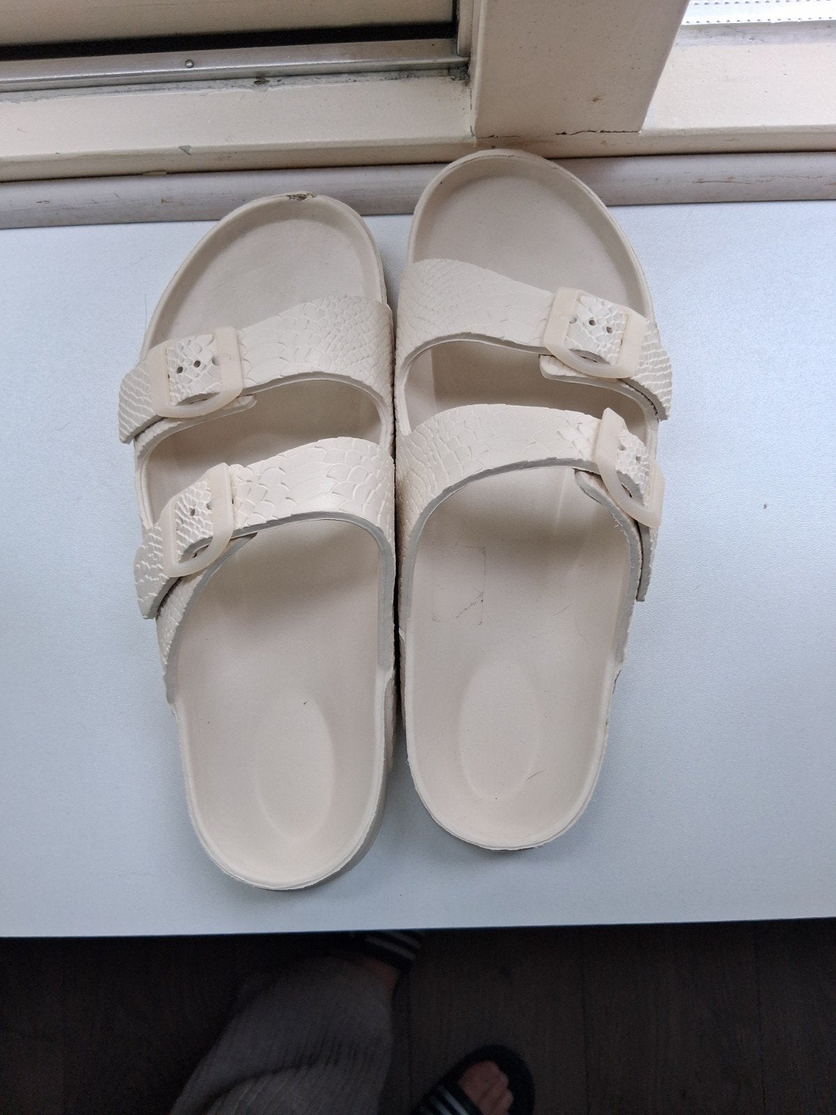 Nieuwe slippers, Kleding | Dames, Schoenen, Ophalen, Nieuw, Instappers, Beige