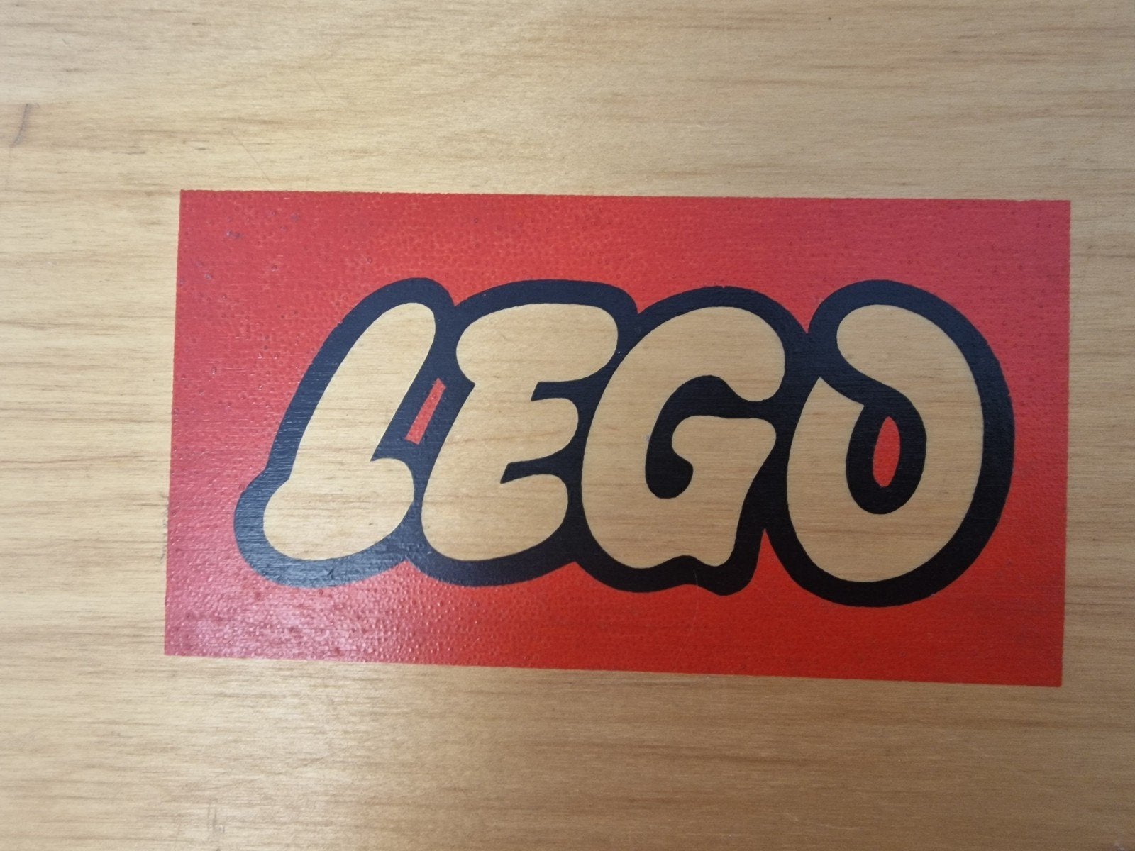 Vintage LEGO Houten Opbergdoos met Vakken, Verzenden, Overige typen