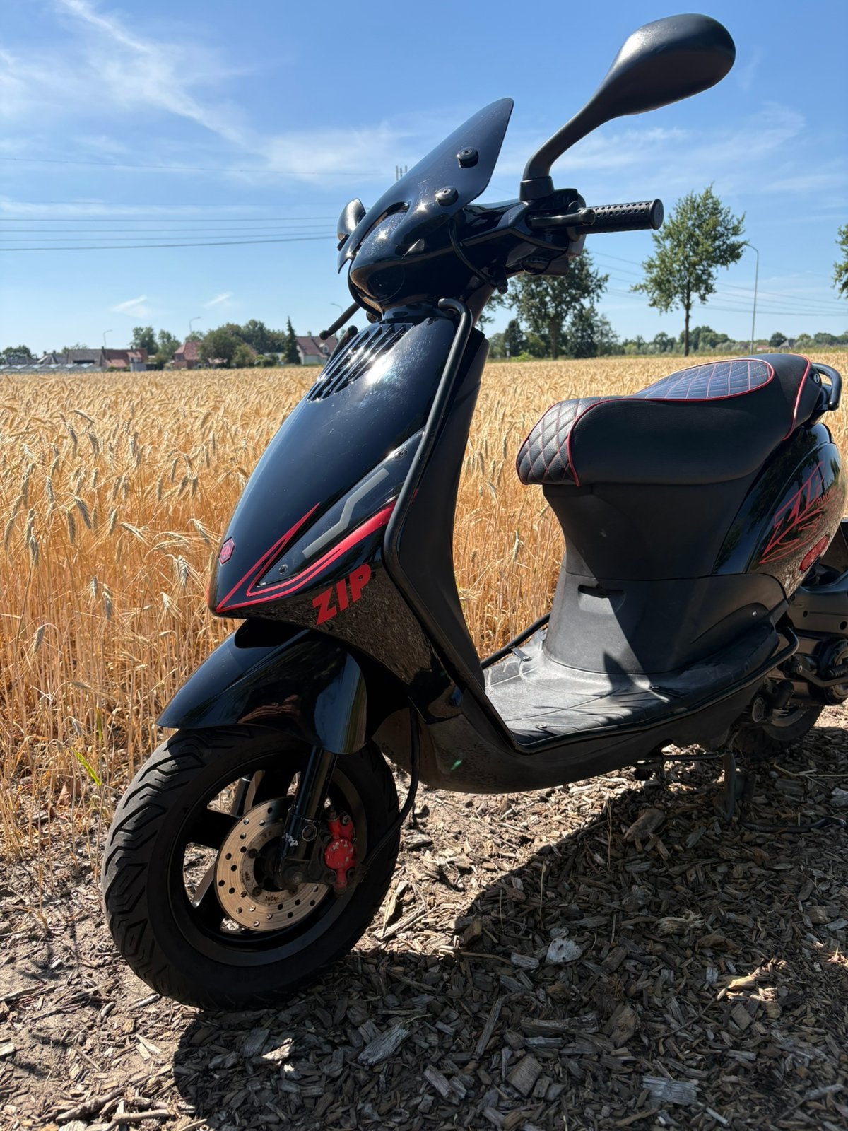 Piaggio zip 50 cc, Fietsen en Brommers, Ophalen, Zo goed als nieuw, Benzine, Zip