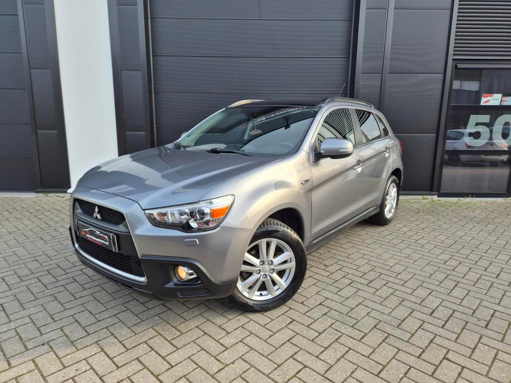 Mitsubishi ASX 1.6i/Cc/Pano/Airco/Pdc/Android/Keyless/Xenon, Auto's, Mitsubishi, Voorwielaandrijving, Euro 5, Stof, Zwart