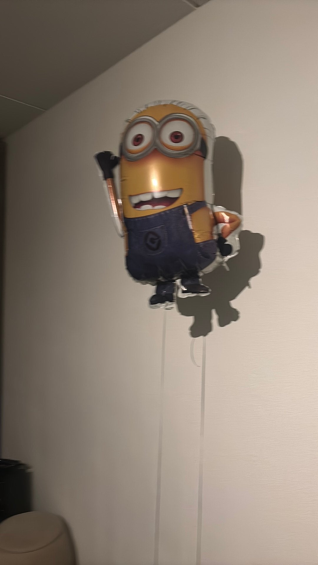 Minions helium ballon verjaardag feestje, Ophalen, Gebruikt, Versiering, Verjaardag