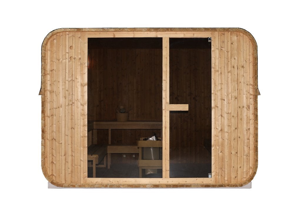Passion | Evora 300 Sauna Multiroom | Nieuw uit voorraad, Ophalen of Verzenden, Nieuw, Fins of Traditioneel, Complete sauna