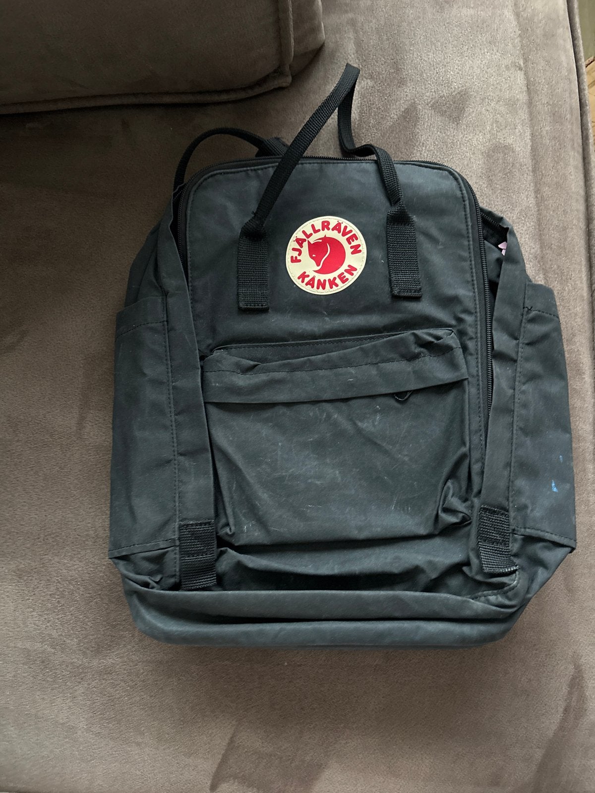 Fjällräven Kånken rugzak - Zwart, Ophalen of Verzenden, Gebruikt