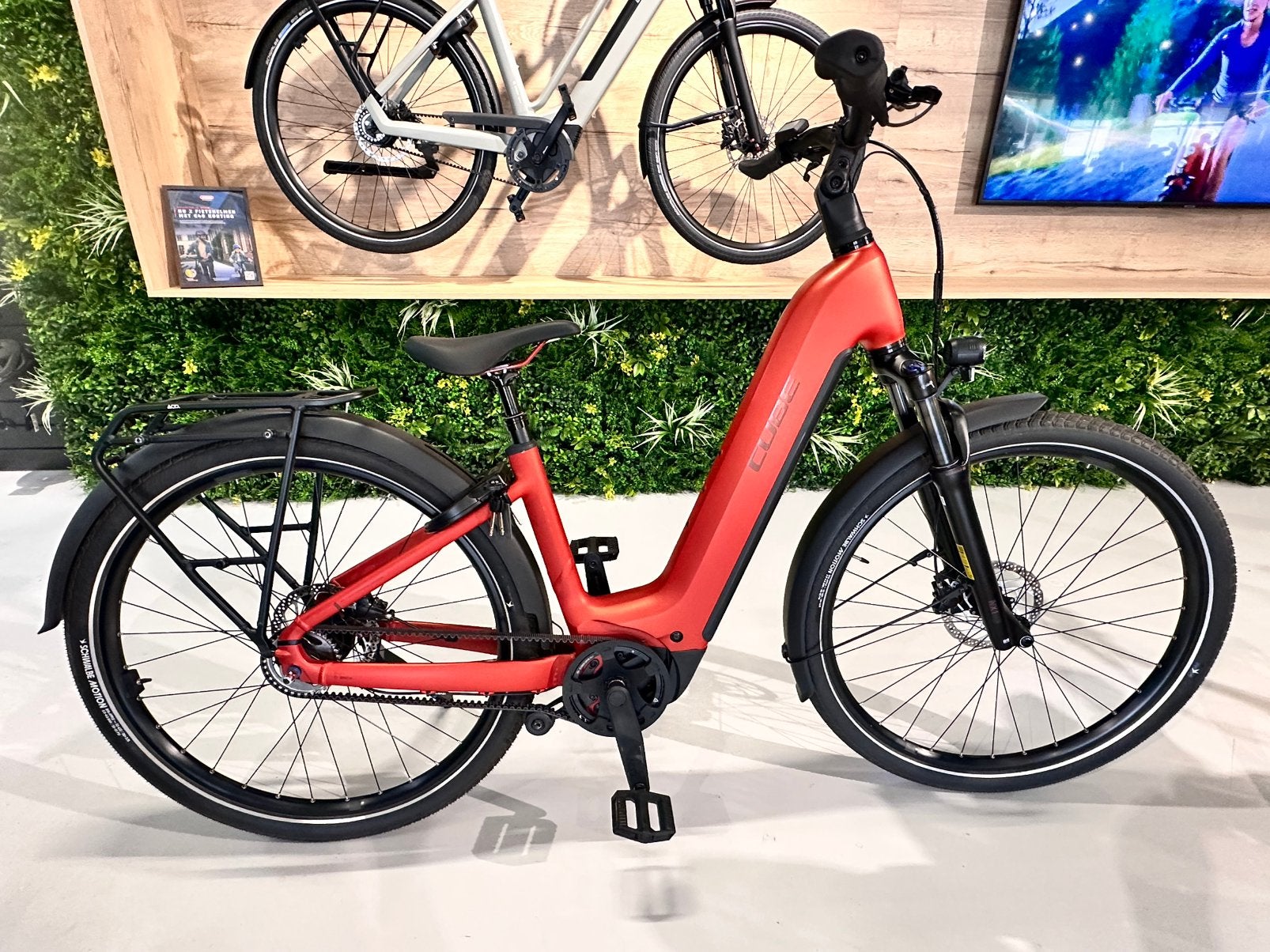 Cube Touring Hybrid SLX 800 maat 46, Fietsen en Brommers, Elektrische fietsen, Minder dan 47 cm, Ophalen, Zo goed als nieuw, Cube