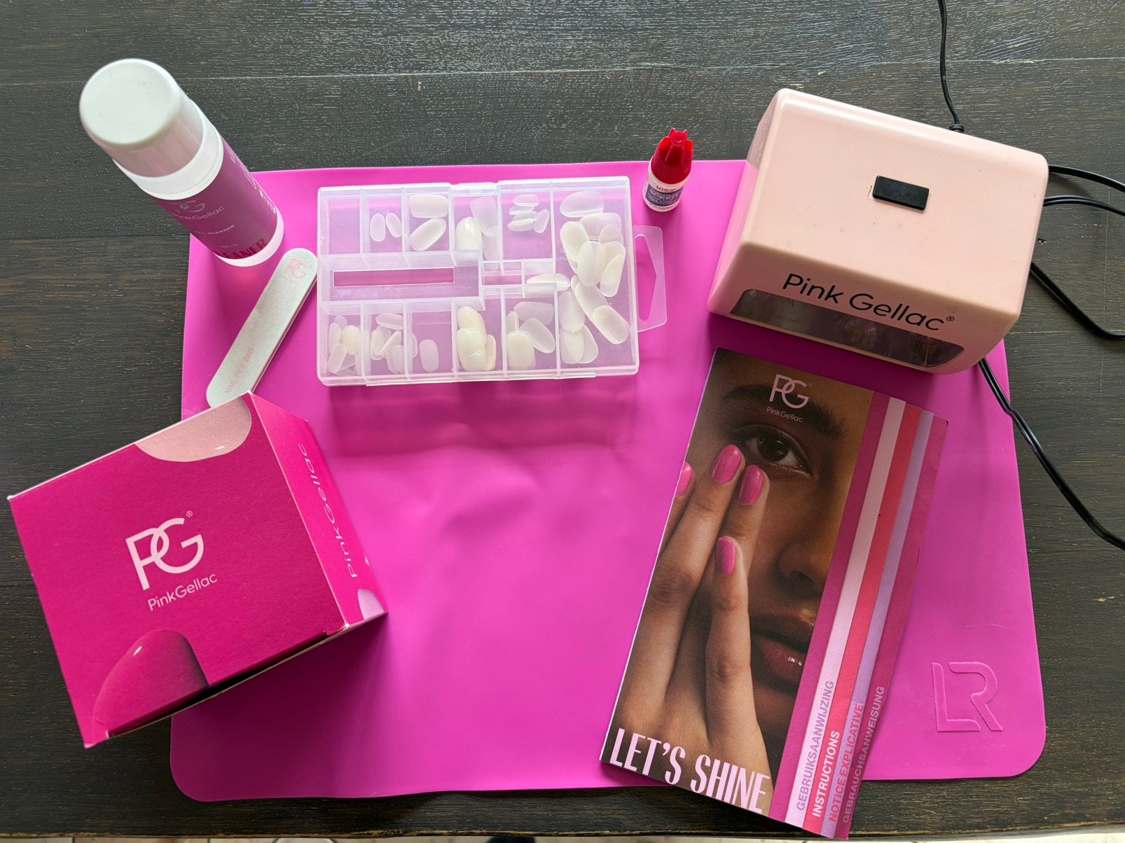 Pink Gellac set, Verzenden, Zo goed als nieuw, Overige typen