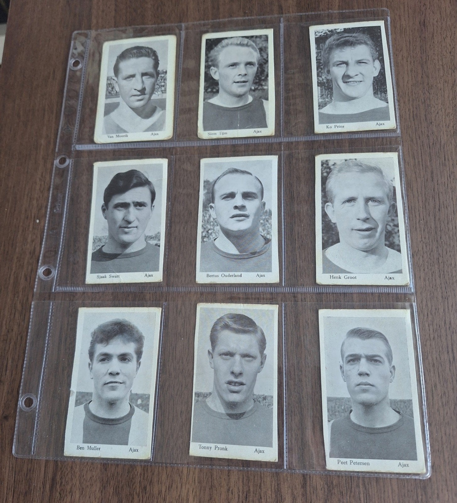 Ajax-plaatjes 1963, Ophalen of Verzenden, Gebruikt, Ajax, Poster, Plaatje of Sticker