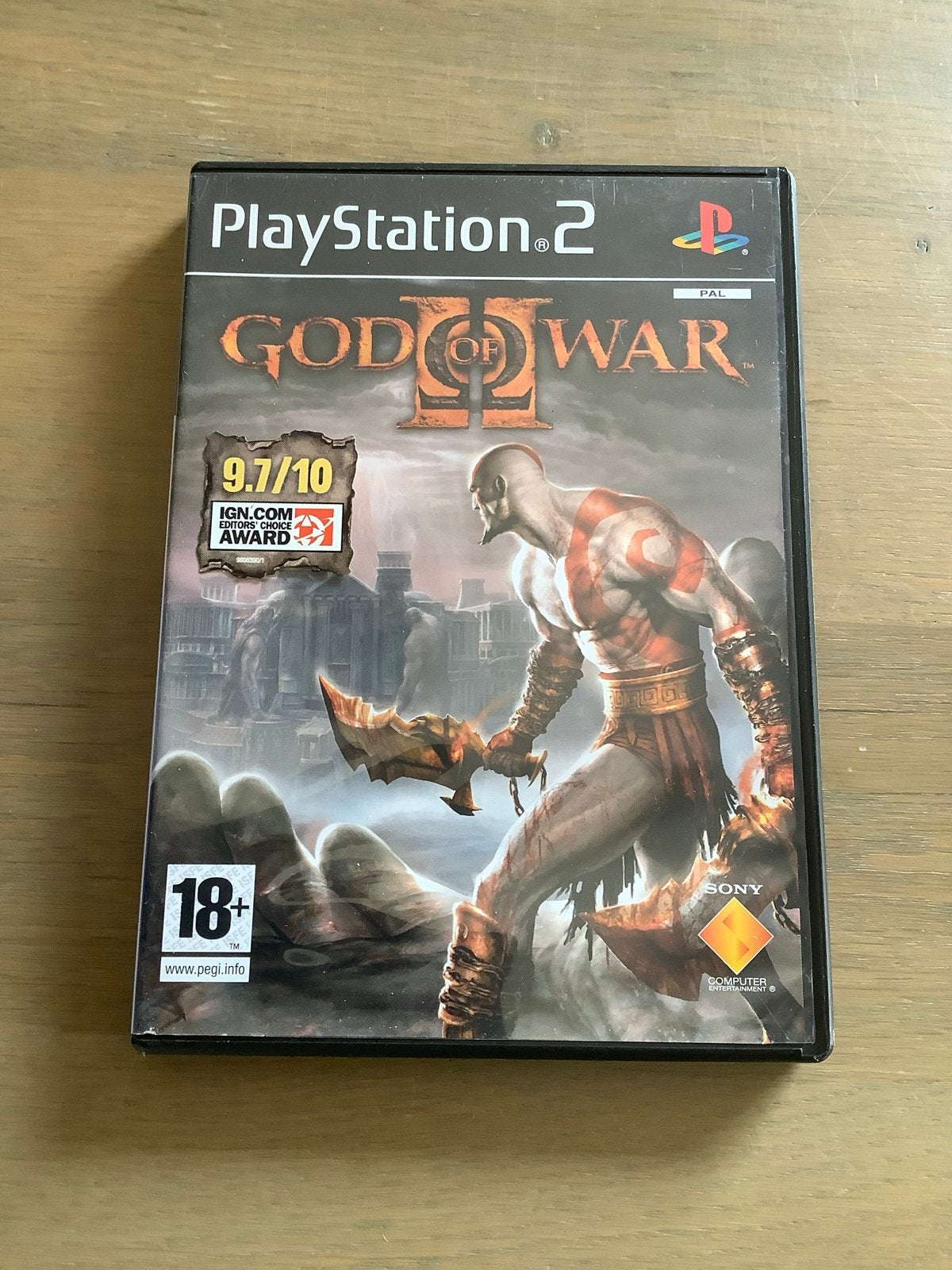 God of War II - PlayStation 2 (PS2) - Compleet, Spelcomputers en Games, Games | Sony PlayStation 2, Zo goed als nieuw, Avontuur en Actie