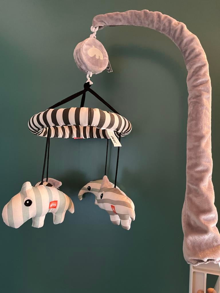 Done by Deer muziekmobiel, Ophalen, Gebruikt, Mobiel, Met geluid