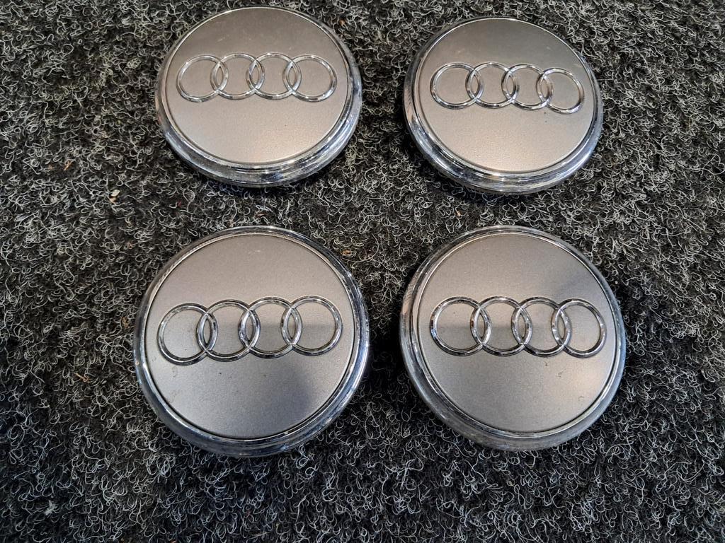 Org. Audi Q7 Naafkapjes Naafdoppen, Auto diversen, Wieldoppen, Ophalen, Gebruikt