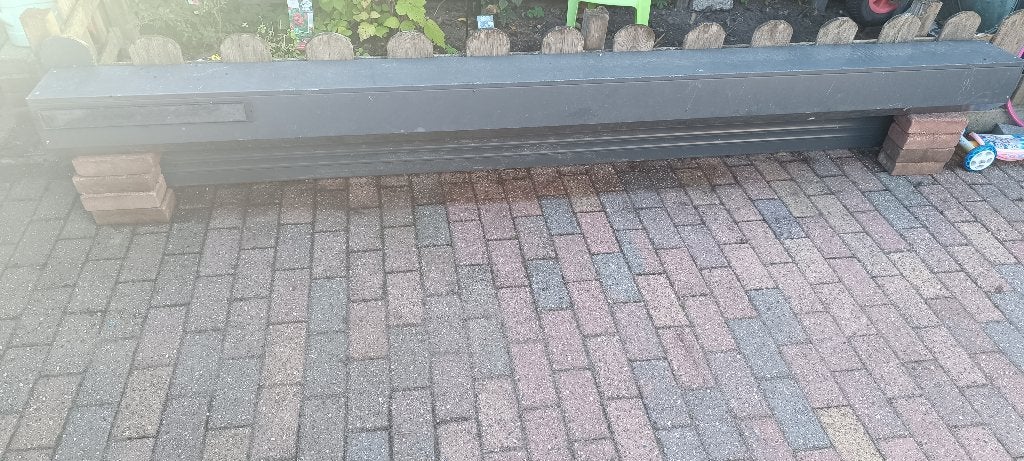 Rolluik op zonne energie, Ophalen, Gebruikt, 200 cm of meer, 200 cm of meer