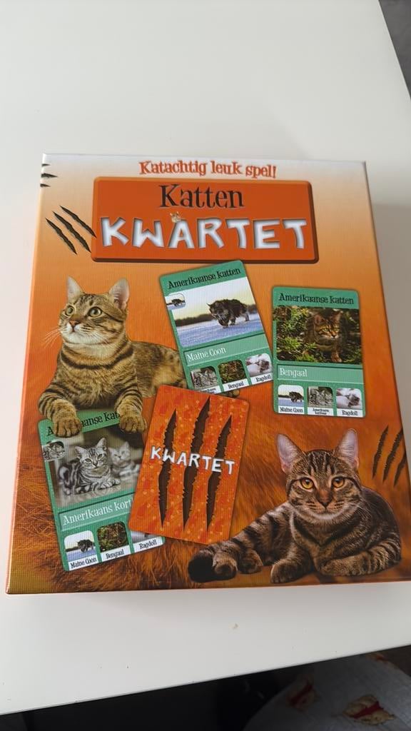 Katten kwartet, Verzamelen, Ophalen of Verzenden, Zo goed als nieuw, Kwartet(ten)