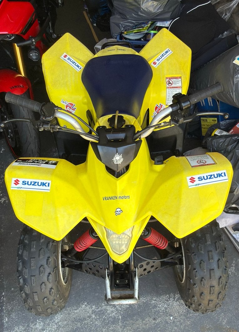 Suzuki Quadmaster 90 ltz - Gele Kinderquad, Ophalen, Gebruikt, 90 cc, Overige typen