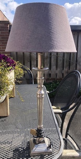 Tafellamp, Huis en Inrichting, Lampen | Tafellampen, Ophalen, Overige merken, E27 (groot), Zo goed als nieuw