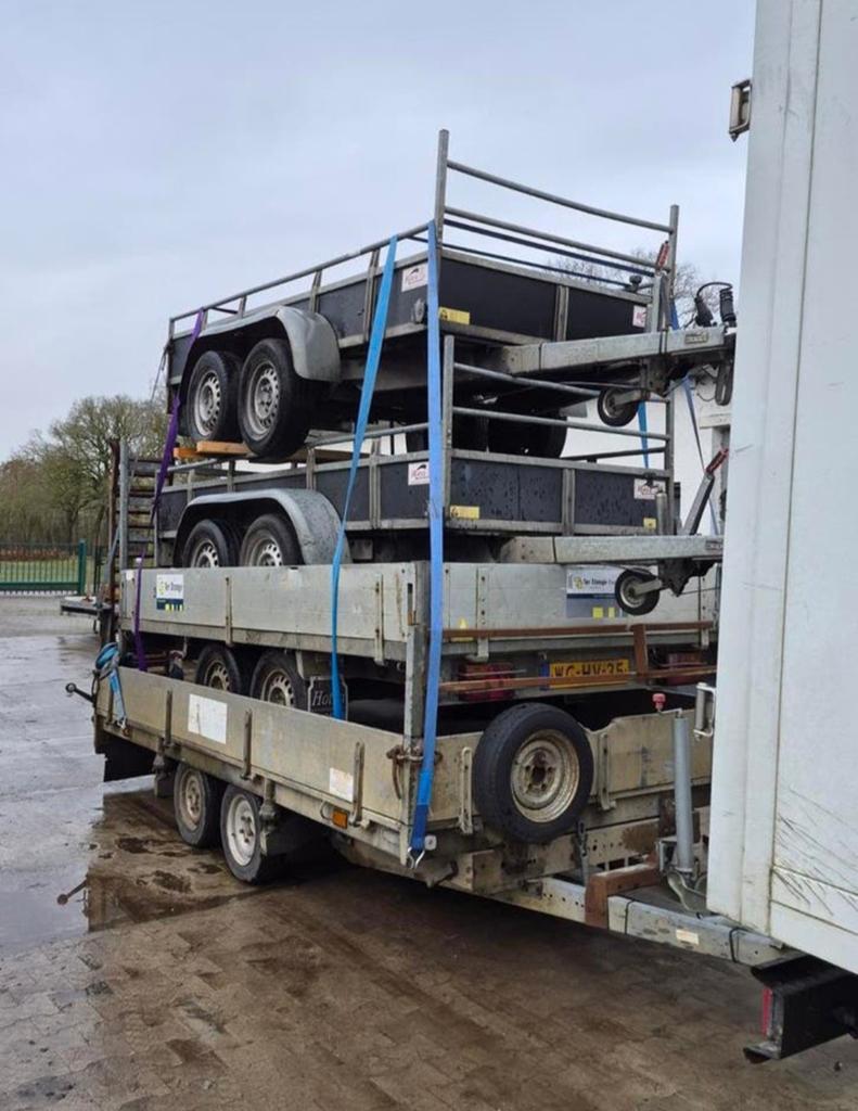 Gezocht!! Aanhanger tandemaster kipper autoambulance, Ophalen of Verzenden