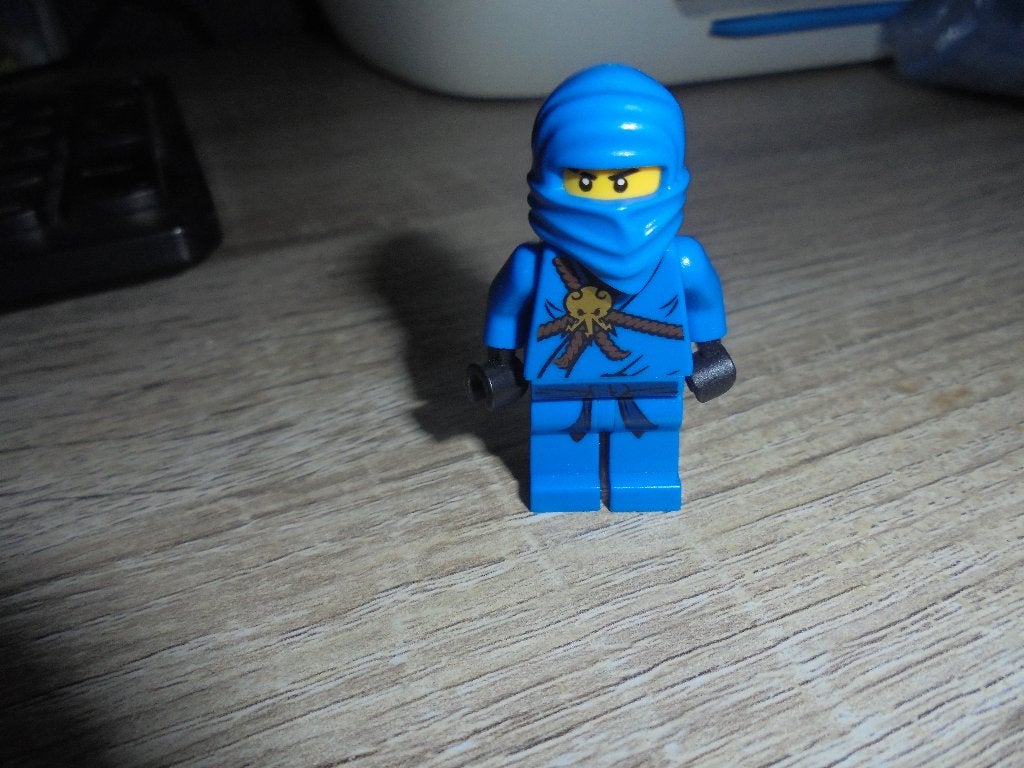 Lego Ninjago Jay Minifig, Ophalen of Verzenden, Zo goed als nieuw, Lego