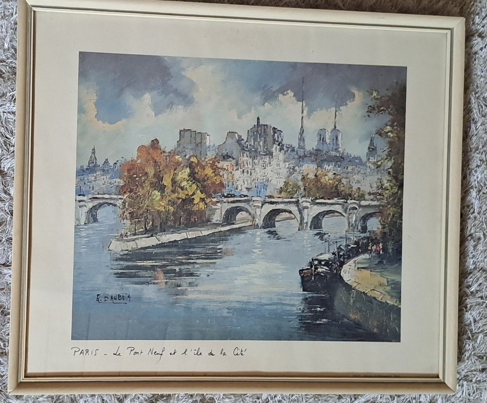 Print le Pont Neuf, Ophalen of Verzenden