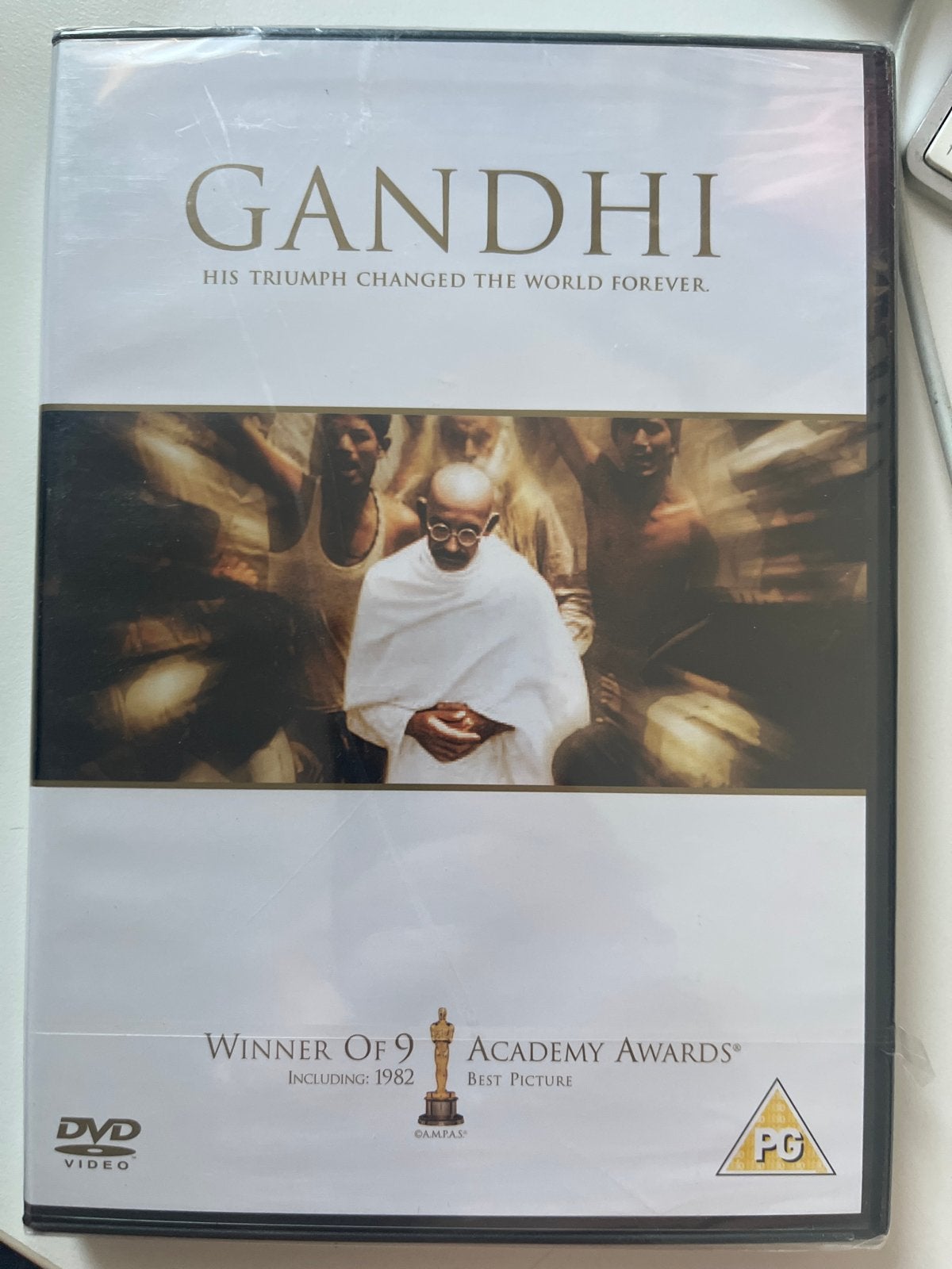 Gandhi DVD - Winnaar van 8 Academy Awards, Vanaf 9 jaar, Ophalen of Verzenden, Nieuw in verpakking, Historisch of Kostuumdrama