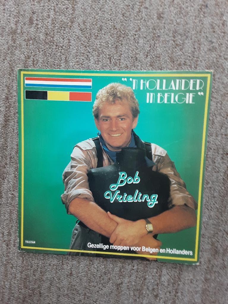 vinyl lp Bob Vrieling 'n hollander in belgie, Gebruikt, Originele persing, 1980 - 1989, Ophalen of Verzenden