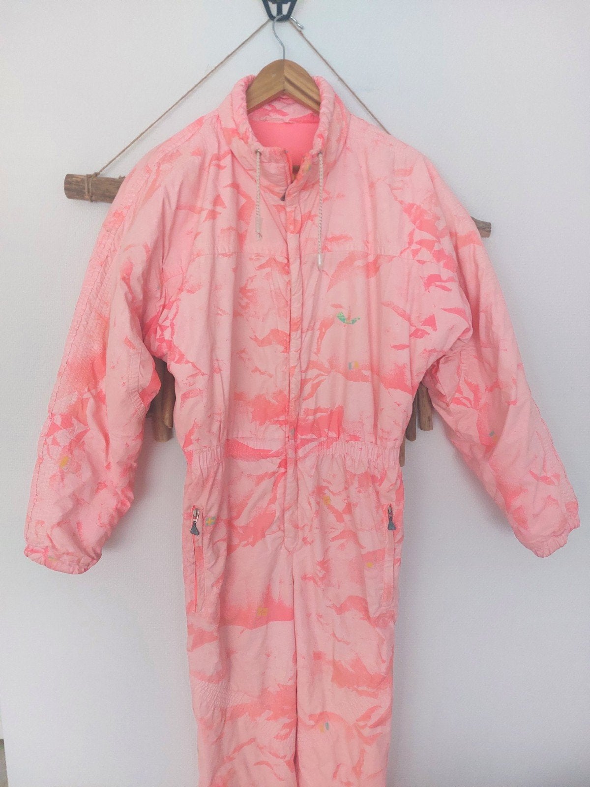 vintage skipak 36 retro fout après-ski carnaval klunen, Ophalen of Verzenden, 160 tot 180 cm, Kleding, Overige merken
