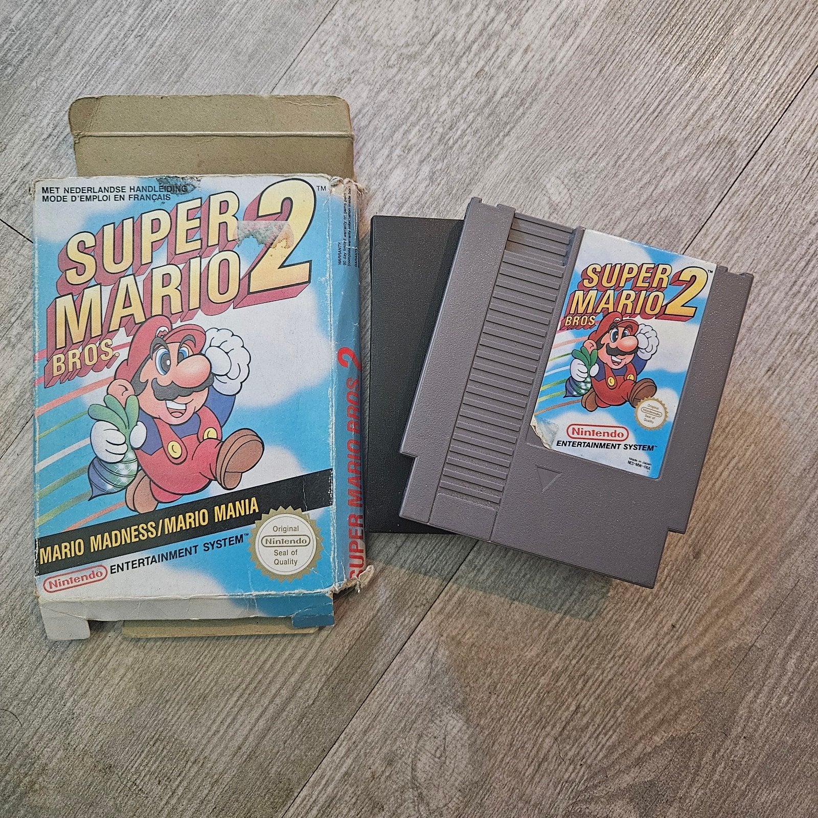 Super Mario Bros. 2 (NES) - Klassieke Nintendo Game, Spelcomputers en Games, Games | Nintendo NES, Gebruikt, 1 speler, Eén computer