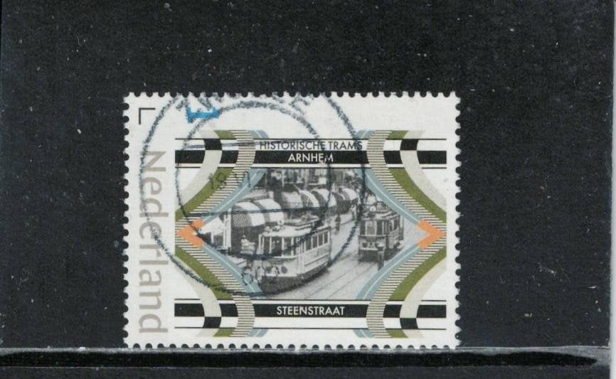 Nederland Historische trams - Arnhem Steenstraat, Ophalen of Verzenden, Gestempeld
