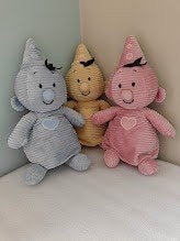 Bumba Corduroy Knuffels 3 stuks – 35 cm, Ophalen, Gebruikt, Overige merken, Overige karakters