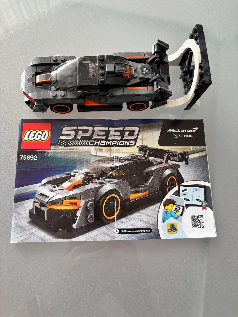 LEGO Speed Champions McLaren Senna 75892, Lego, Compleet, Ophalen of Verzenden, Zo goed als nieuw
