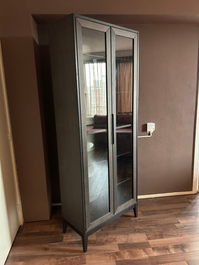 Vitrinekast IKEA, Ophalen, 200 cm of meer, 50 tot 100 cm, Zo goed als nieuw