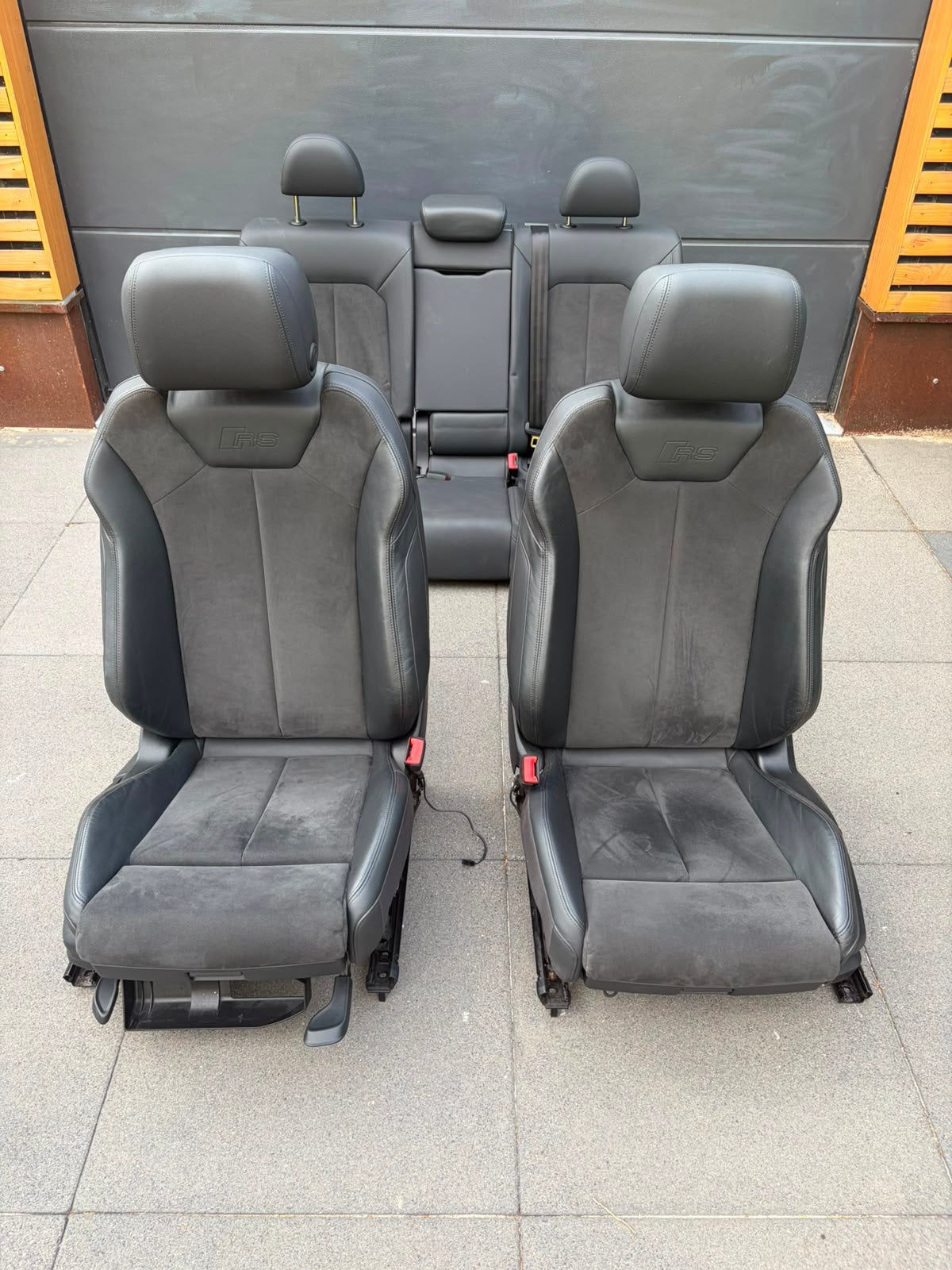 Audi RSQ3 / Q3 interieur RS half leder / suede 2021, Ophalen, Gebruikt, Audi