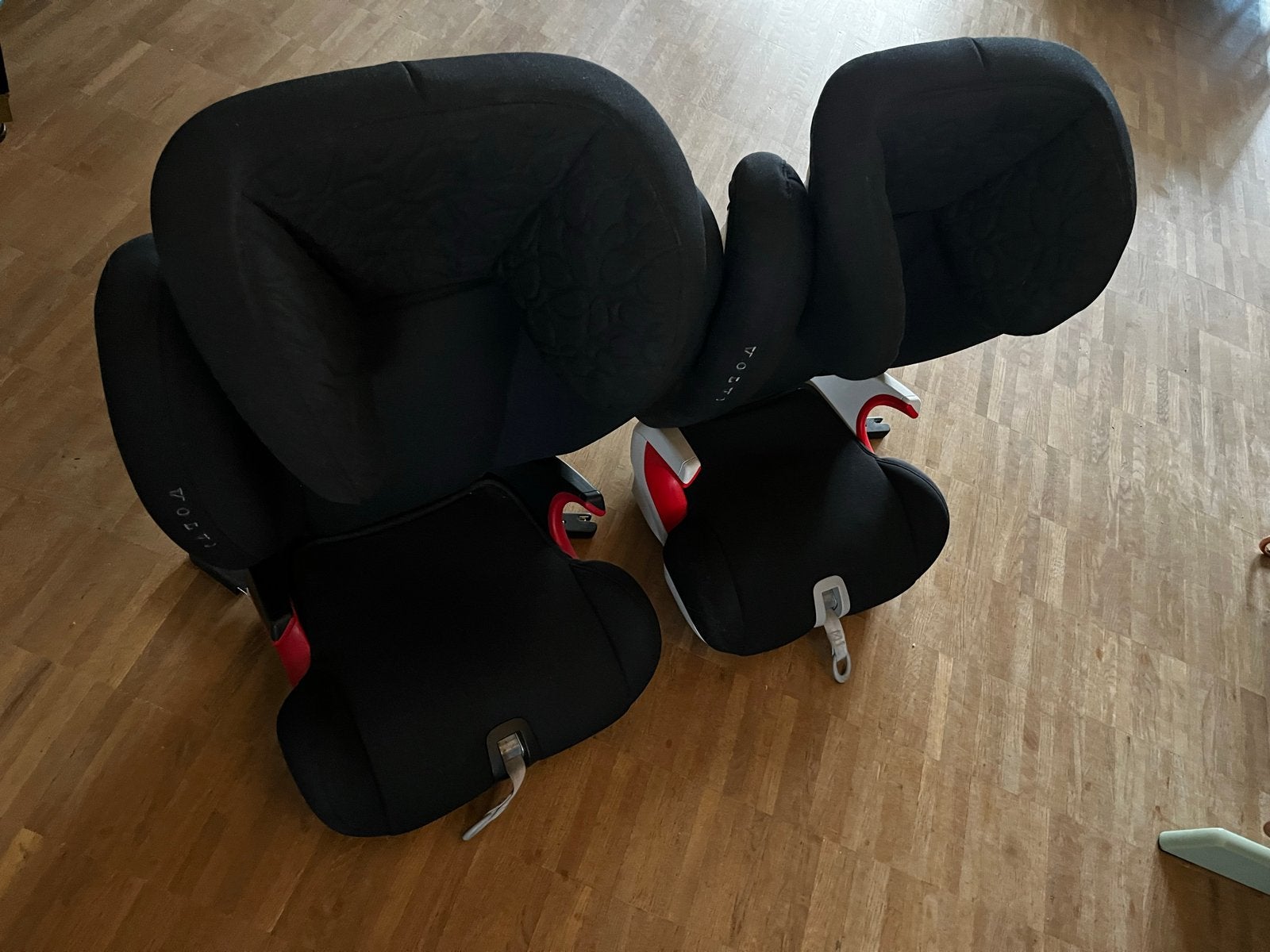 Twee kinderzitjes met Isofix, Overige merken, Gebruikt, 15 t/m 36 kg, Isofix