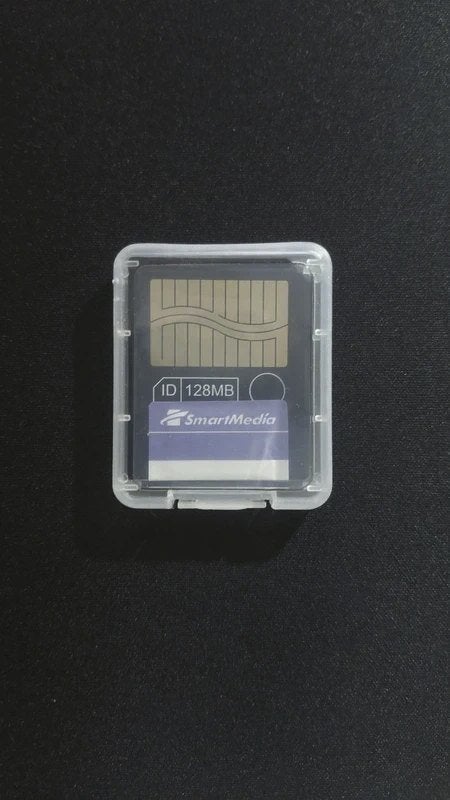 SmartMedia geheugenkaart 128 mb 3.3 V, Overige typen, SmartMedia, Zo goed als nieuw, Fotocamera