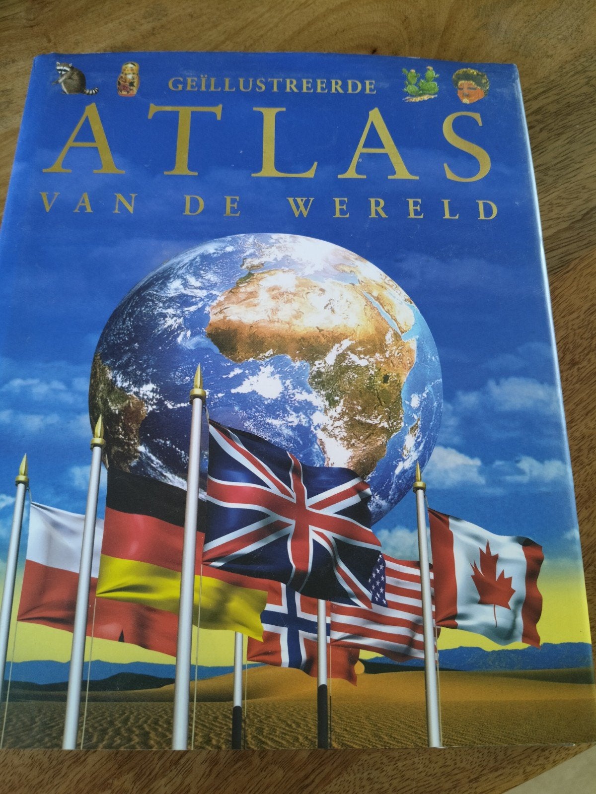 Atlas vd wereld, Gelezen, Overige atlassen, Ophalen of Verzenden, 1800 tot 2000