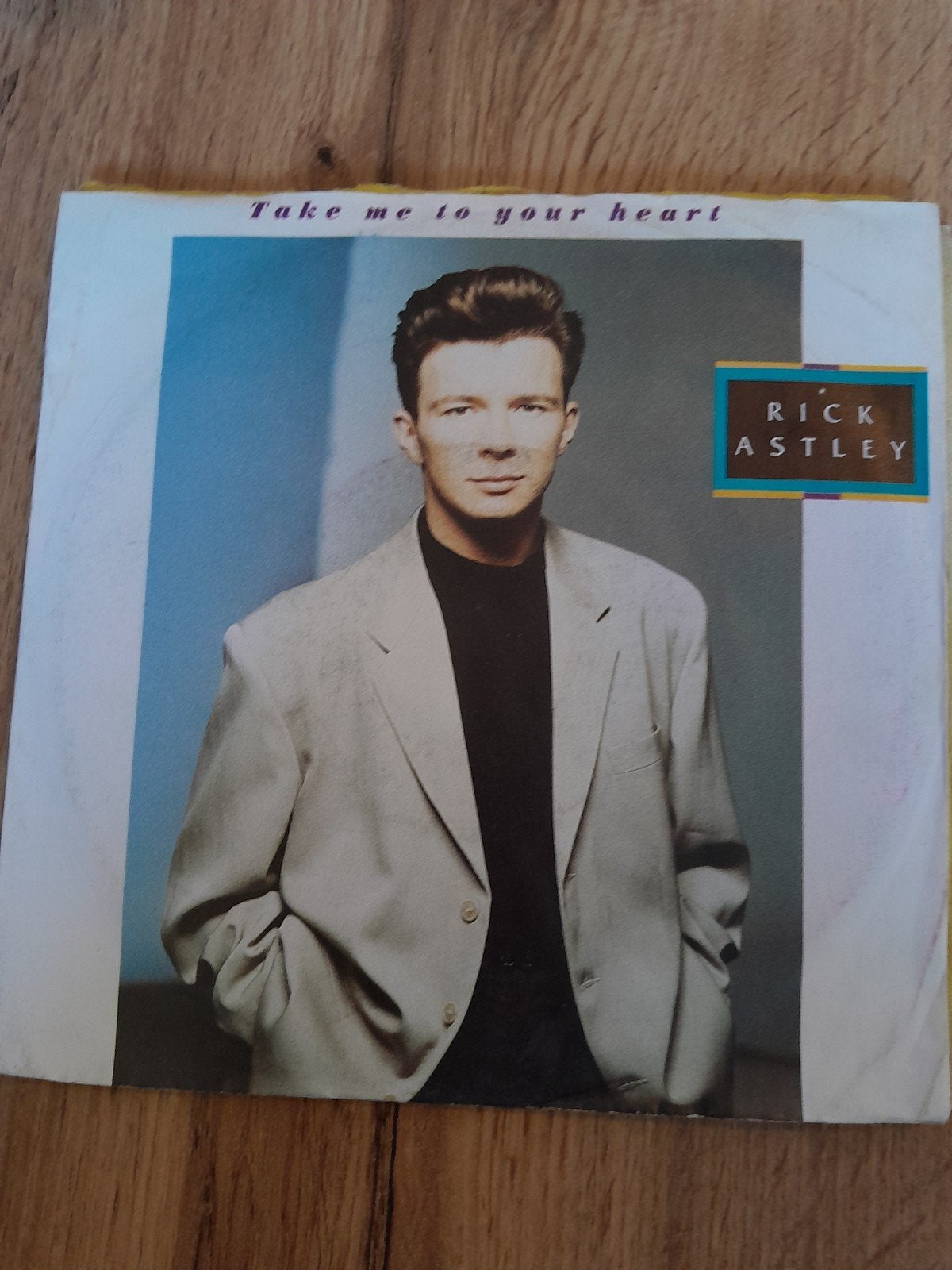 Rick astley 7inch take me to your heart, Ophalen of Verzenden, Zo goed als nieuw, Pop