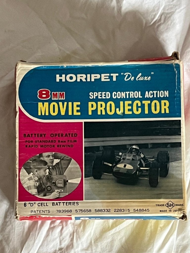 Horipet "De Luxe" 8mm Filmprojector - Vintage Speelgoed, Verzamelen, Fotografica en Filmapparatuur, Ophalen, 1960 tot 1980, Projector