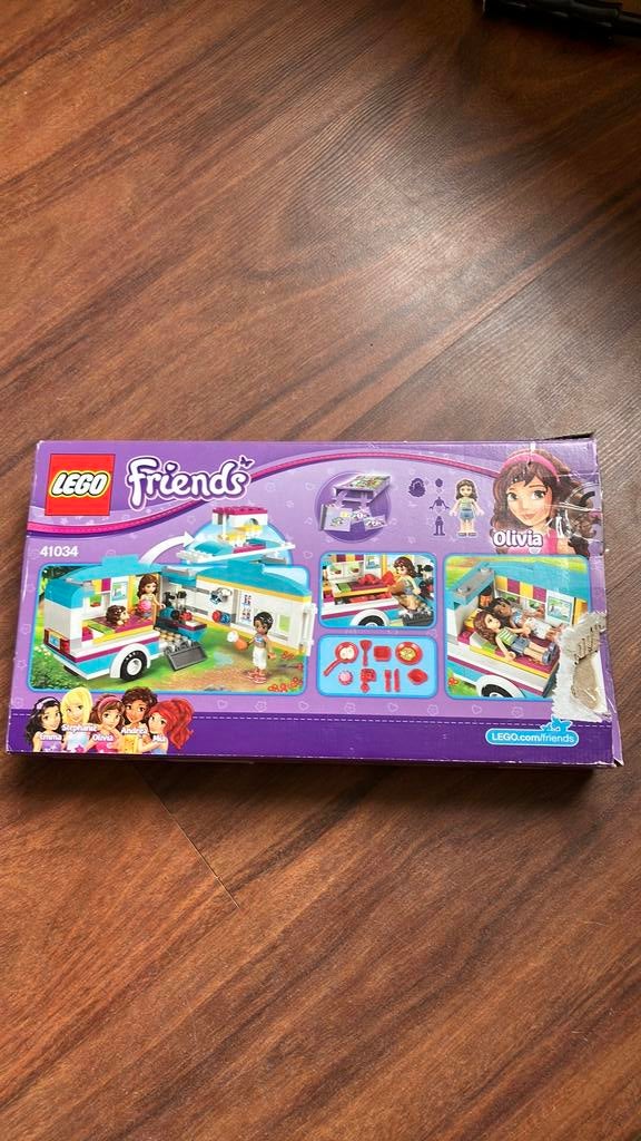 Lego friends caravan set, Ophalen, Meer dan 50 stukjes, Gebruikt, 6 jaar of ouder